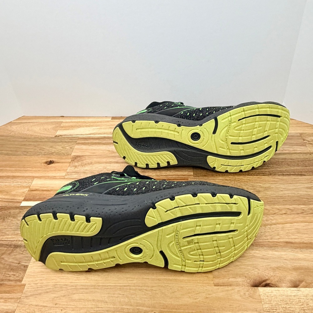 Brooks Glycerin StealthFit 20 Mens Running Shoes Black Neon Green 11.5 - Picture 8 of 9
